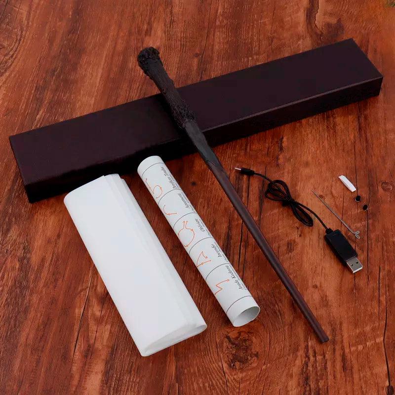 Hermione Grainger Magic Wand (Shoots Fire Balls) Harry Potter Theme NEW