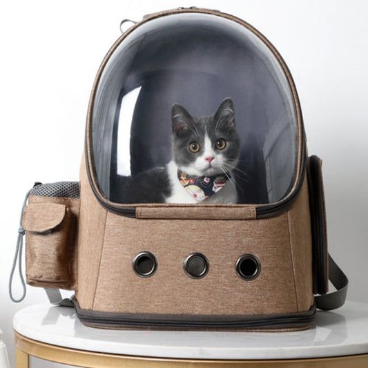 Cat Small Dog Carrier Backpack Space Shuttle Capsule Comfortable Convenient NEW