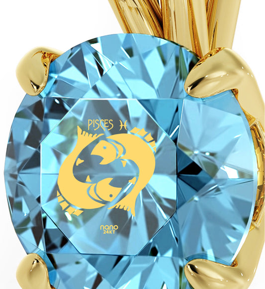 Pisces Zodiac  Necklace, AMC, NEW!