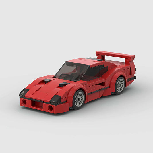 Ferrari F40 Luxury Car Building Block Model NEW
