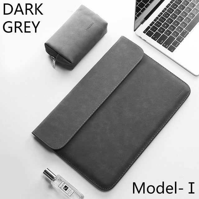 Laptop Sleeve For Macbook Pro 14 PU Leather Protection NEW