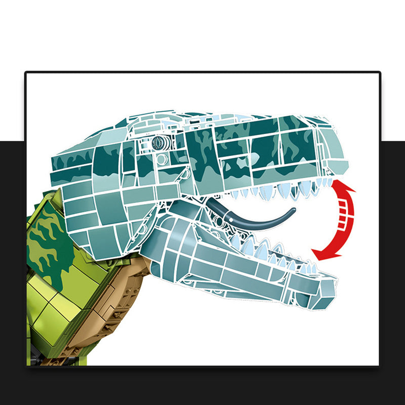 SEMBO BLOCK 2371PCS Large Tyrannosaurus Rex Dinosaur Building Blocks Toys AMB