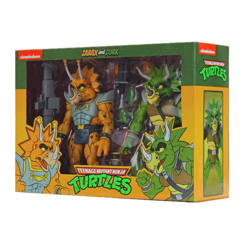 TMNT Teenage Mutant Ninja Turtles Michelangelo, Donatello, Splinter, Zarax, Zork Action Figures Toys, NEW