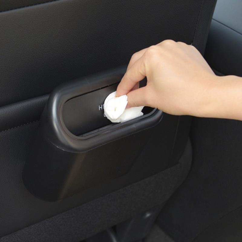Car Truck Automotive Hanging Trash Bin Can Discrete Stylish Drip/Splash Free NEW