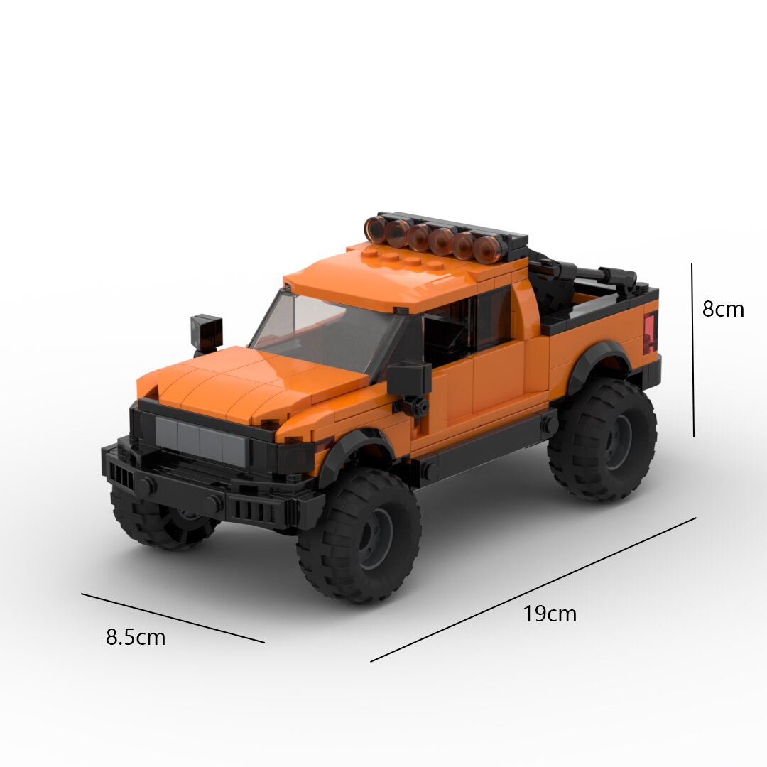 Technical Ford Raptors F-150 Pickup Truck Car Building Blocks 460pcs NEW