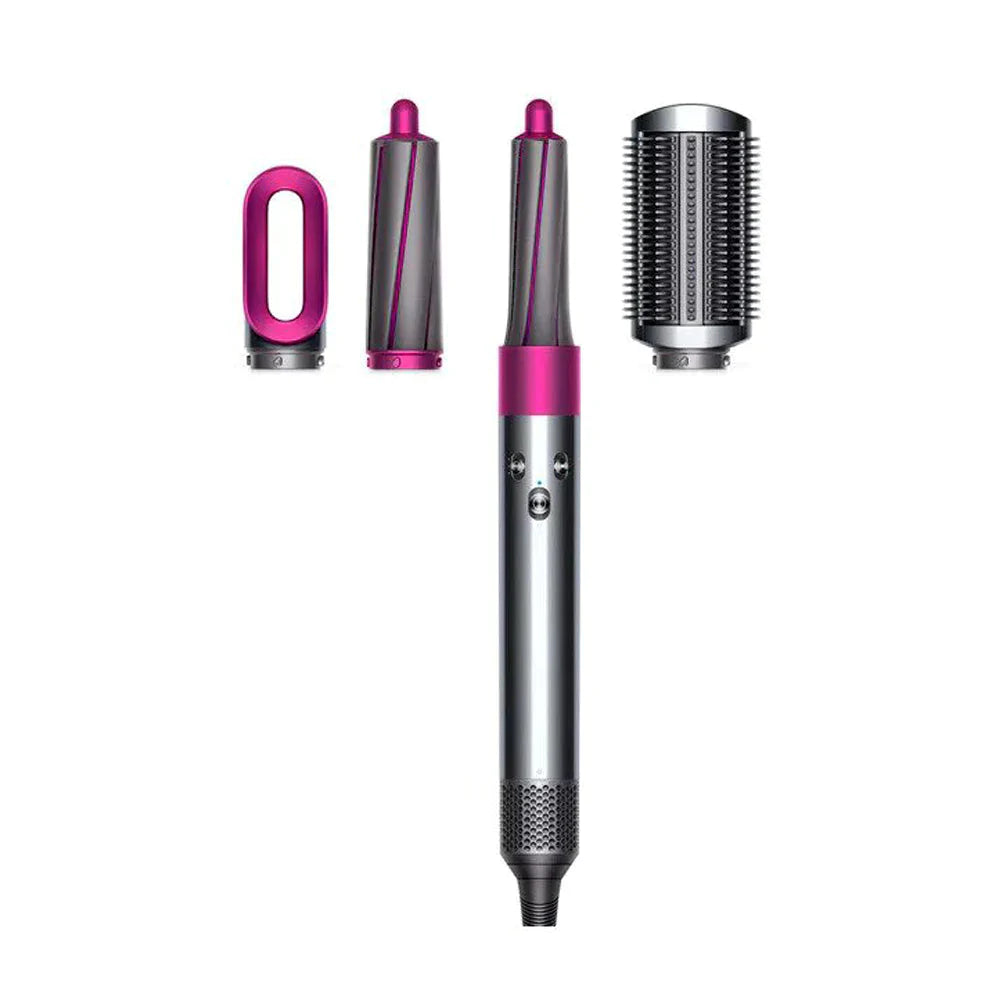 Hairstyler Pro Power Tool Switch Heads Straight Waves Bouncy Curls Crimps Pink Black Gold AMB