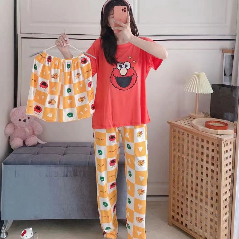 Mickey Mouse Winnie the Pooh Pajamas 3 In 1 Sleepwear Nighties Soft Silky Comfort NEW