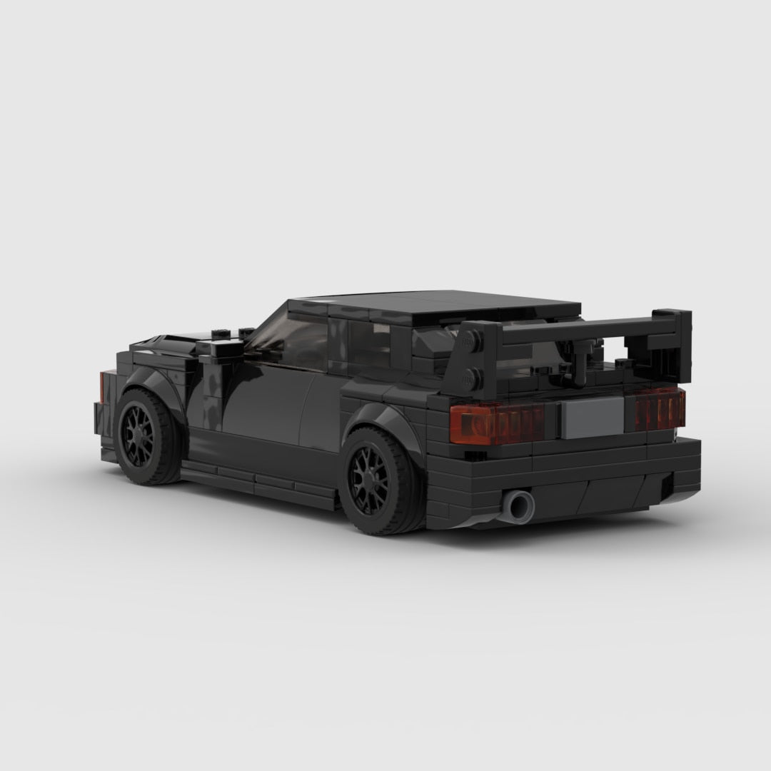 Mitsubishi EVO Sports MOC Lego Compatible Building Bricks Blocks Black Car, AMB, NEW!