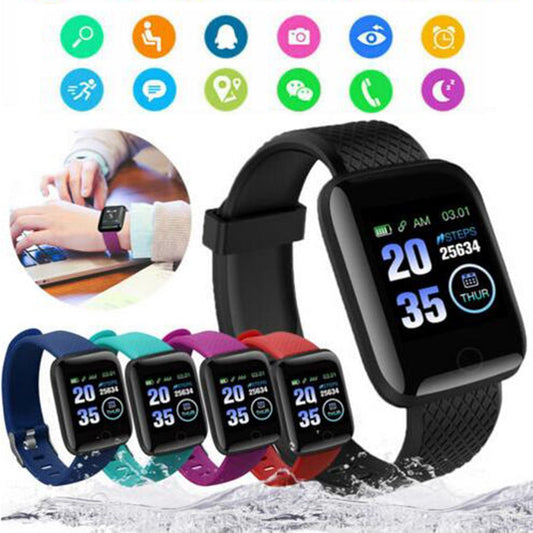 Sports Smart Watches Workouts Exercising Track Heartrate, Steps, Calories, Notifications NEW