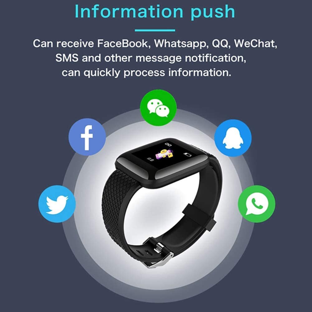 Sports Smart Watches Workouts Exercising Track Heartrate, Steps, Calories, Notifications NEW