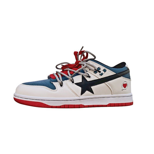Breathable Skateboard Shoes Star Sneakers NEW