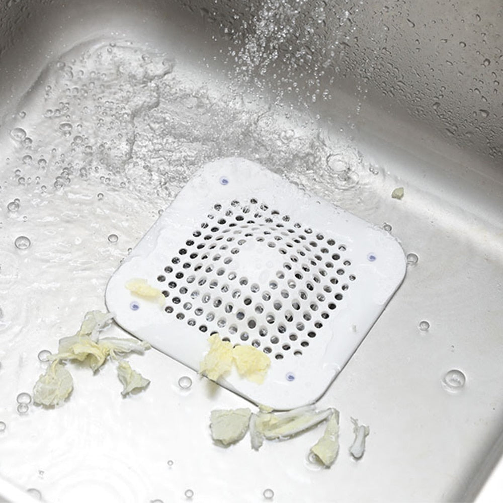 Sink Drain Filter Anti-Blocking/Clogging Hair Trap Strainer Kitchen Sinks, Bathroom Drains NEW