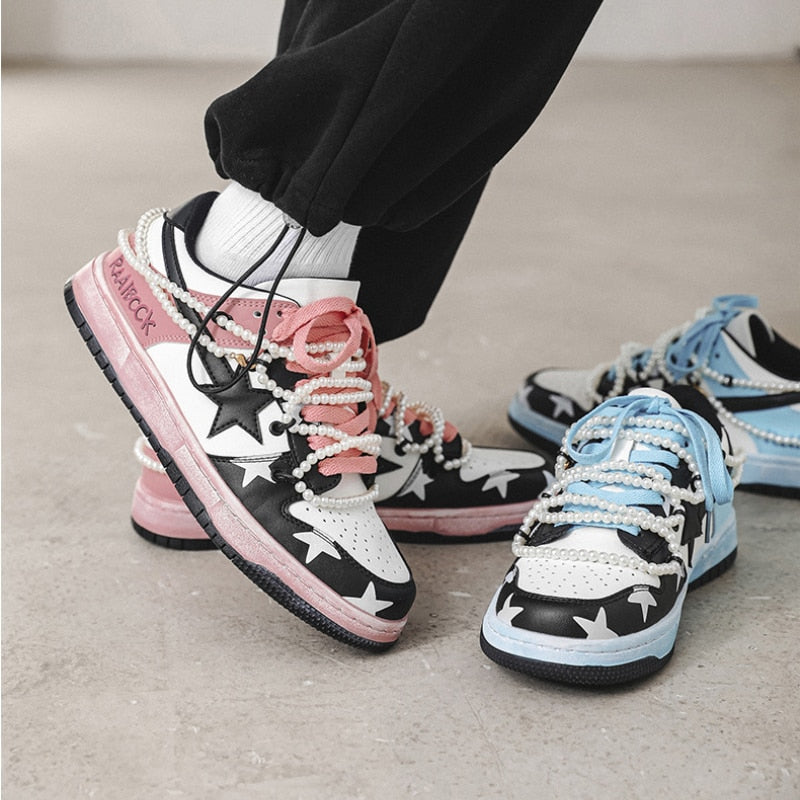 Breathable Skateboard Shoes Star Sneakers NEW