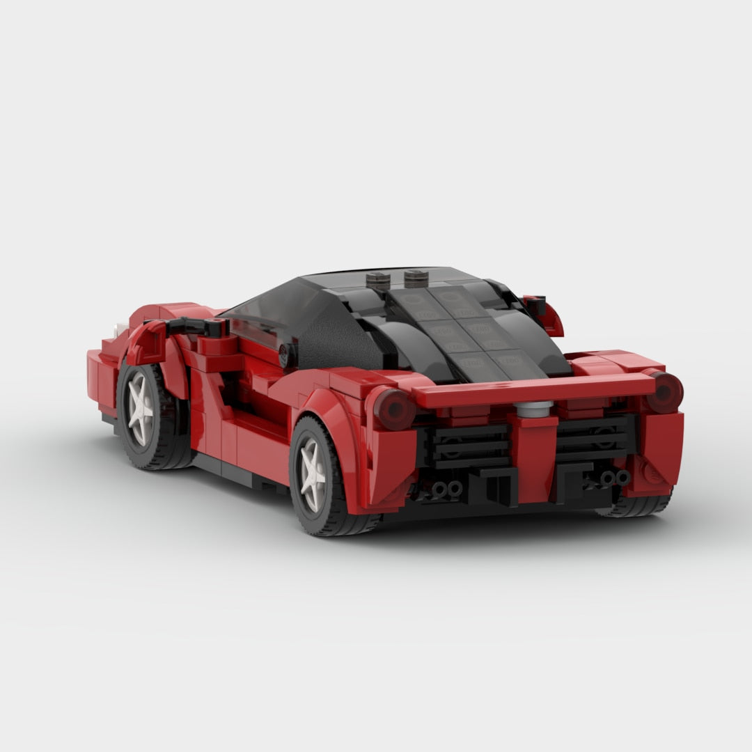 Rafa Red Ferrari Sports Car Vehicle Building Bricks Blocks MOC Lego compatible, AMB, New!