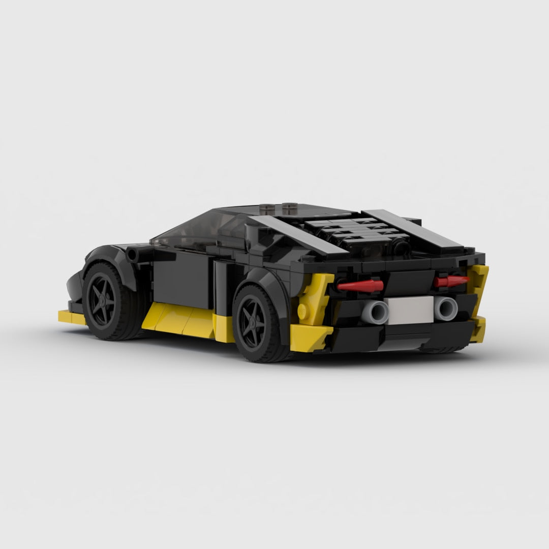 MOC Lambo Hurricane Building Blocks Speed Champion Racer Sports Car 3000pcs NEW