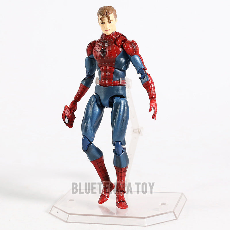 Marvel Avengers Action Figures 6": Spiderman, Thor, Ironman, Deadpool, Venom, Iron Spider by Mafex Poseable Articulating, NEW