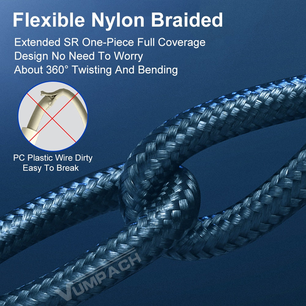 Fast Charging Data Cord USB Type-C Cable Durable NEW