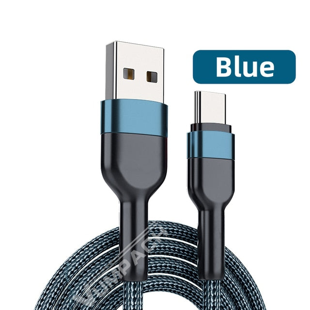 Fast Charging Data Cord USB Type-C Cable Durable NEW
