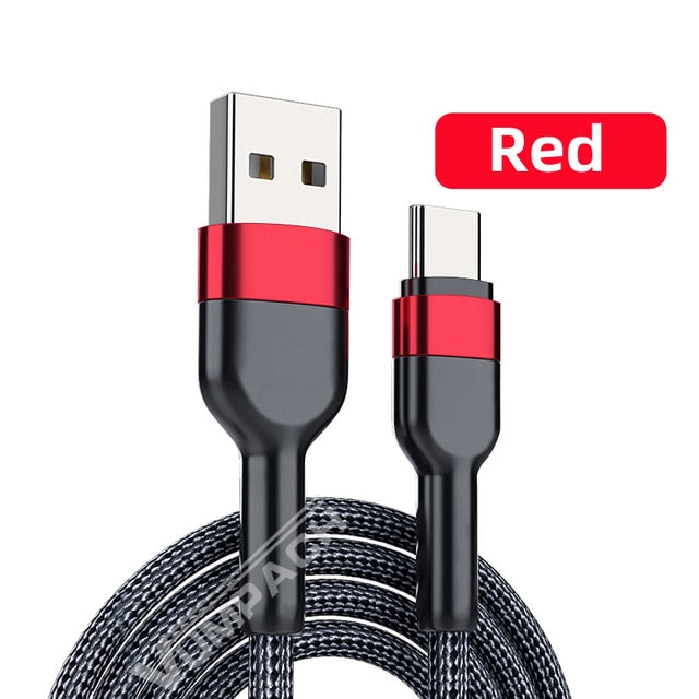 Fast Charging Data Cord USB Type-C Cable Durable NEW