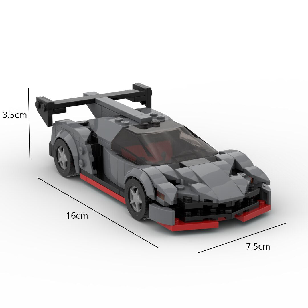 Lambo Lamborghini Poison Creative Building Blocks Racing Sports Car Model NEW