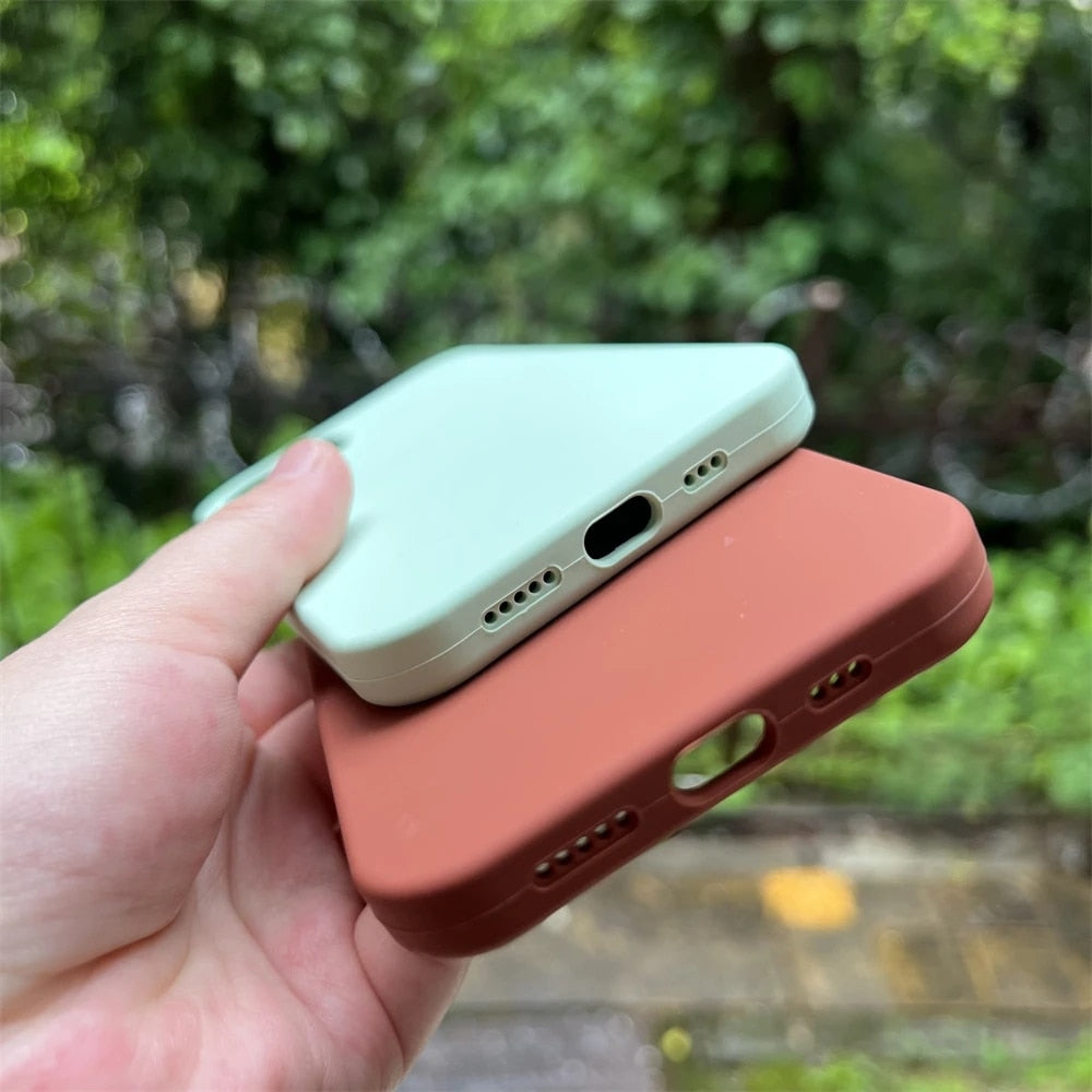 iPhone Protective Case For iPhone 12, 13, 14, Pro Max Varieties Silicone Many Colors Available NEW