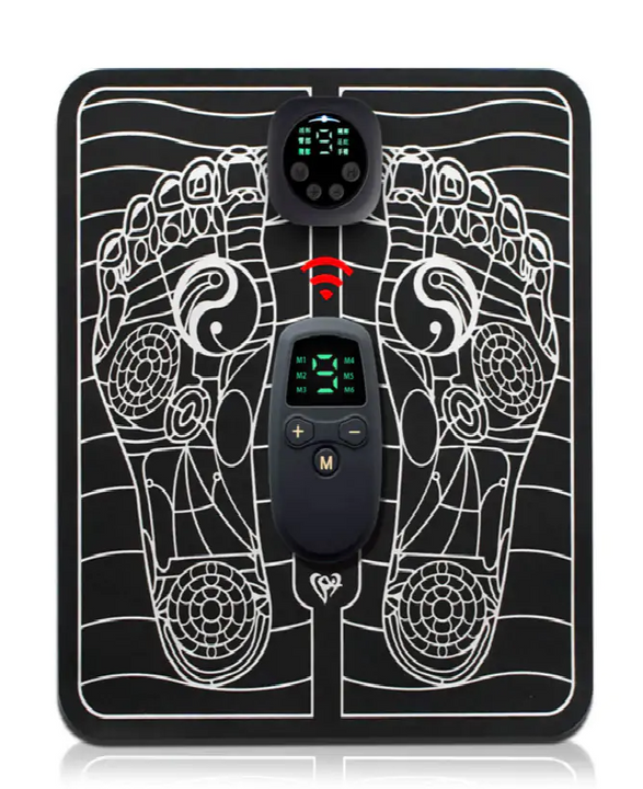 EMS Tech Foot Massage Portable Simulates Techniques of Pro Therapist NEW