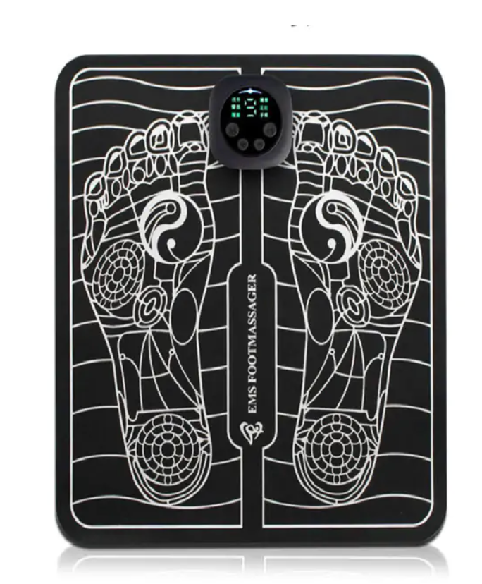 EMS Tech Foot Massage Portable Simulates Techniques of Pro Therapist NEW