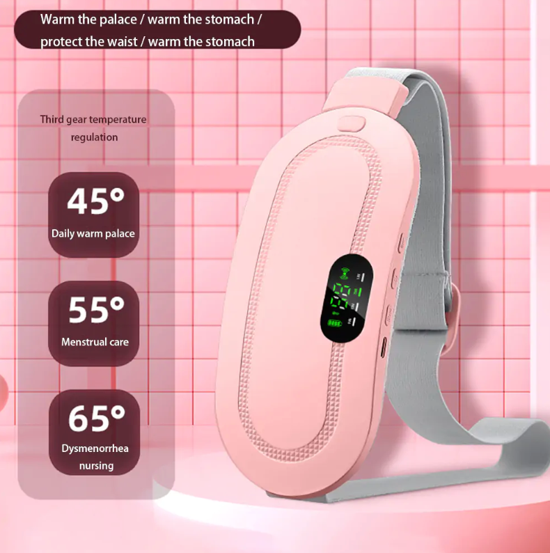 Abdominal Massage Belt Menstrual Pain & Cramping Relief NEW