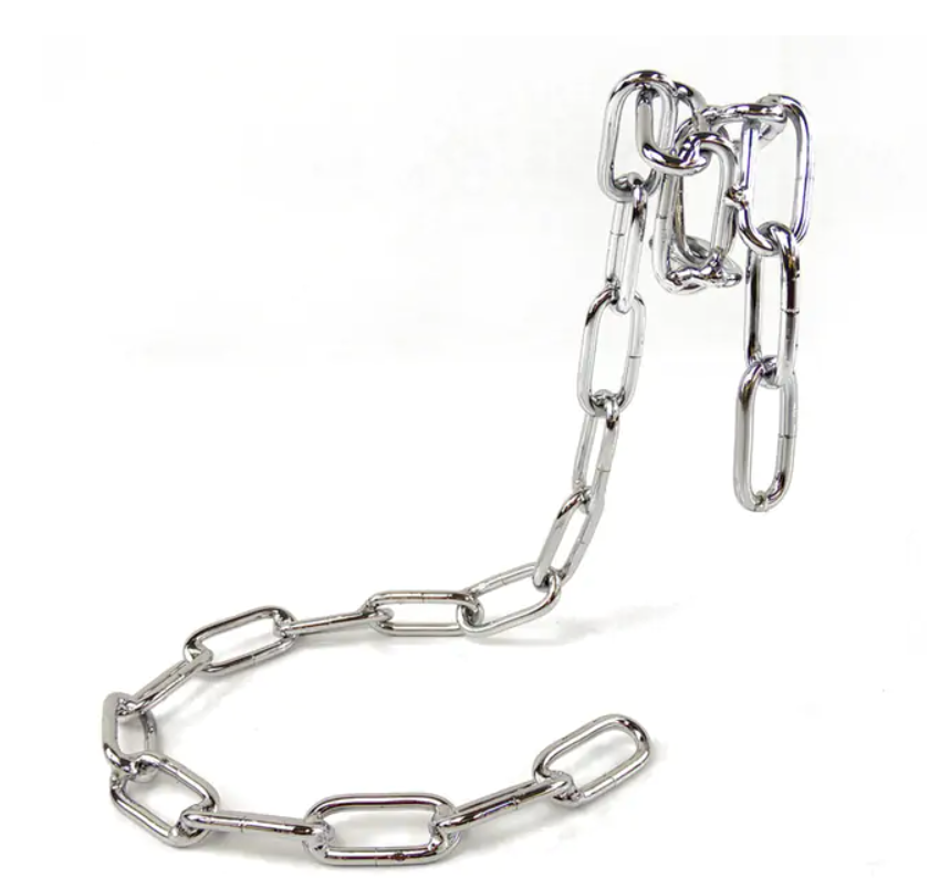 Magic Iron Chain Wine Bottle Holder Defy Gravity Novelty NEW