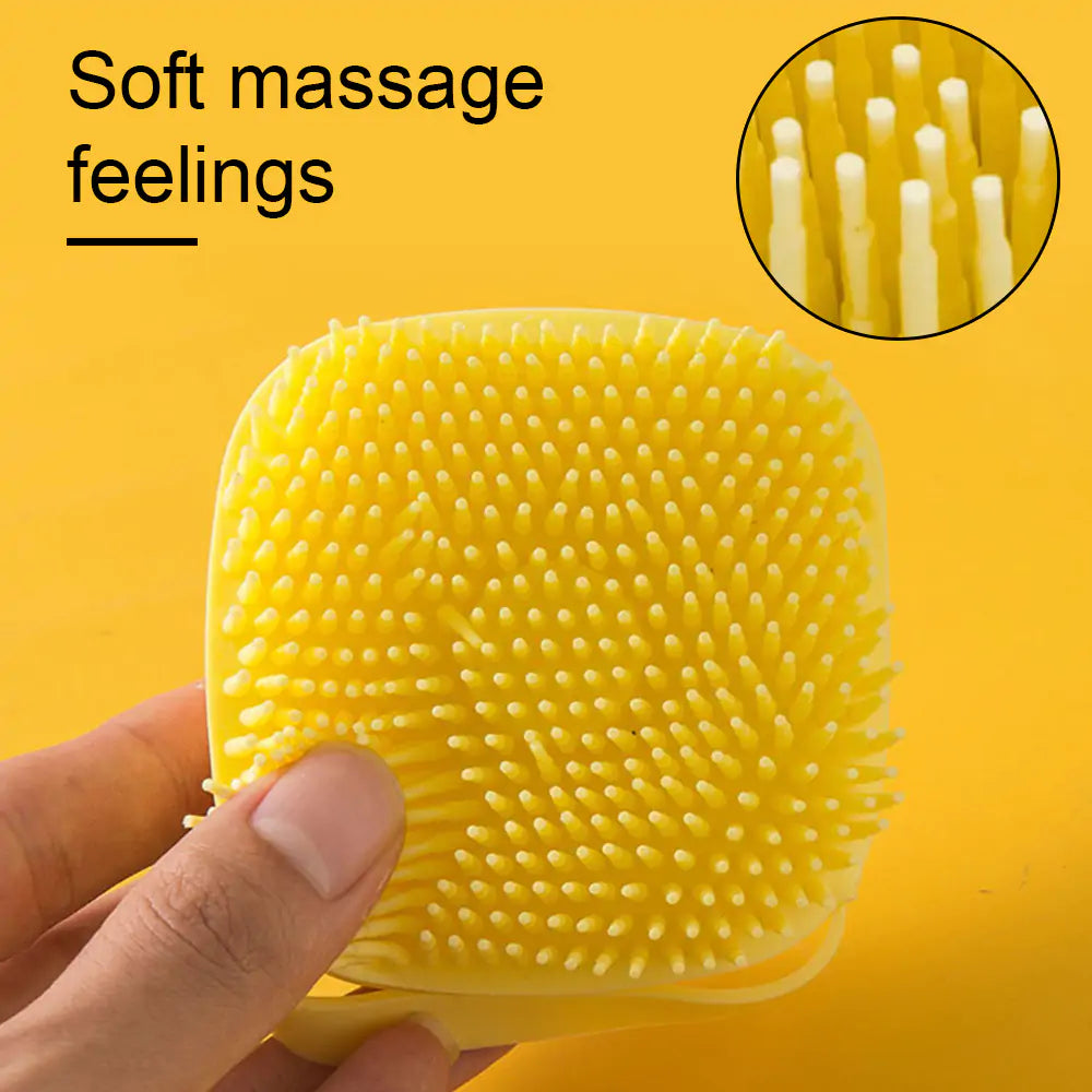 Soft Silicone Dog Cat Brush Grooming Tool Bath Brush NEW