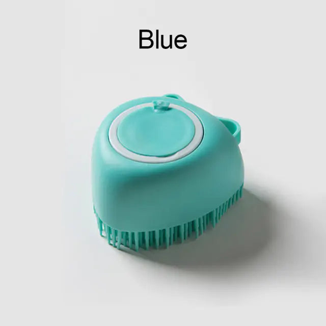 Soft Silicone Dog Cat Brush Grooming Tool Bath Brush NEW