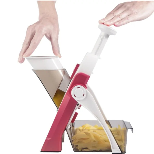 Multi-function Food Slicer Tool Kitchen Accessory Fast Efficient Chop French Cuts NEW