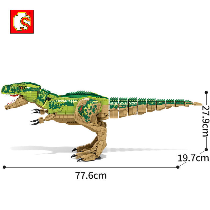 SEMBO BLOCK 2371PCS Large Tyrannosaurus Rex Dinosaur Building Blocks Toys AMB