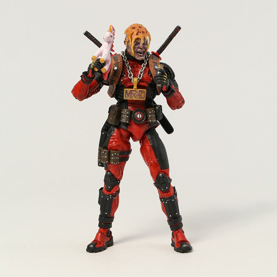 Deadpool 8" Marvel Character Articulating Poseable Action Figure Highly Detailed Toy, NEW