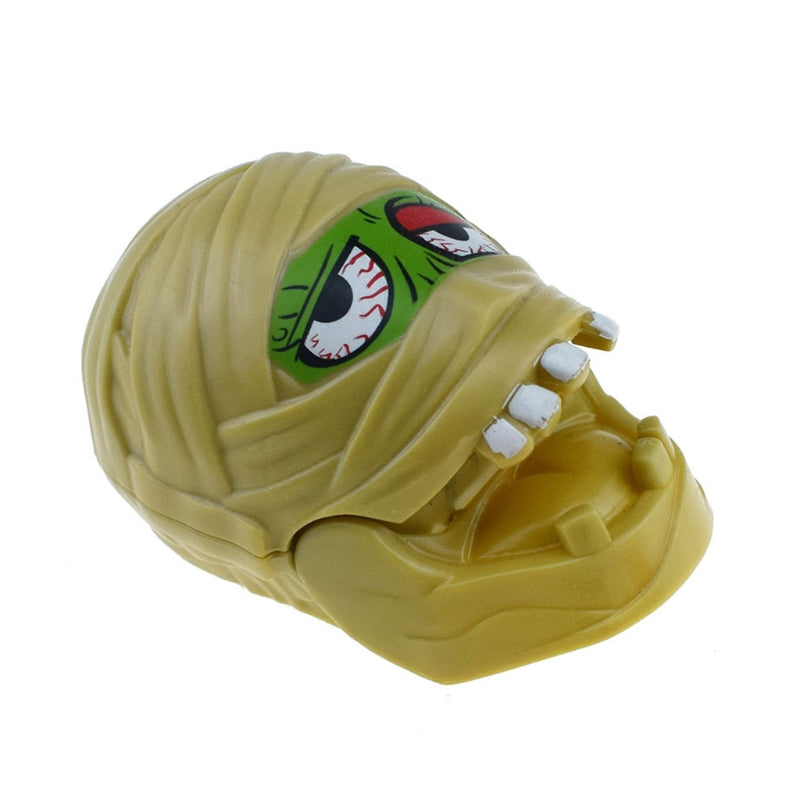 Prank Realistic Mummy Head Trick Halloween Toy Crawls Around NEW