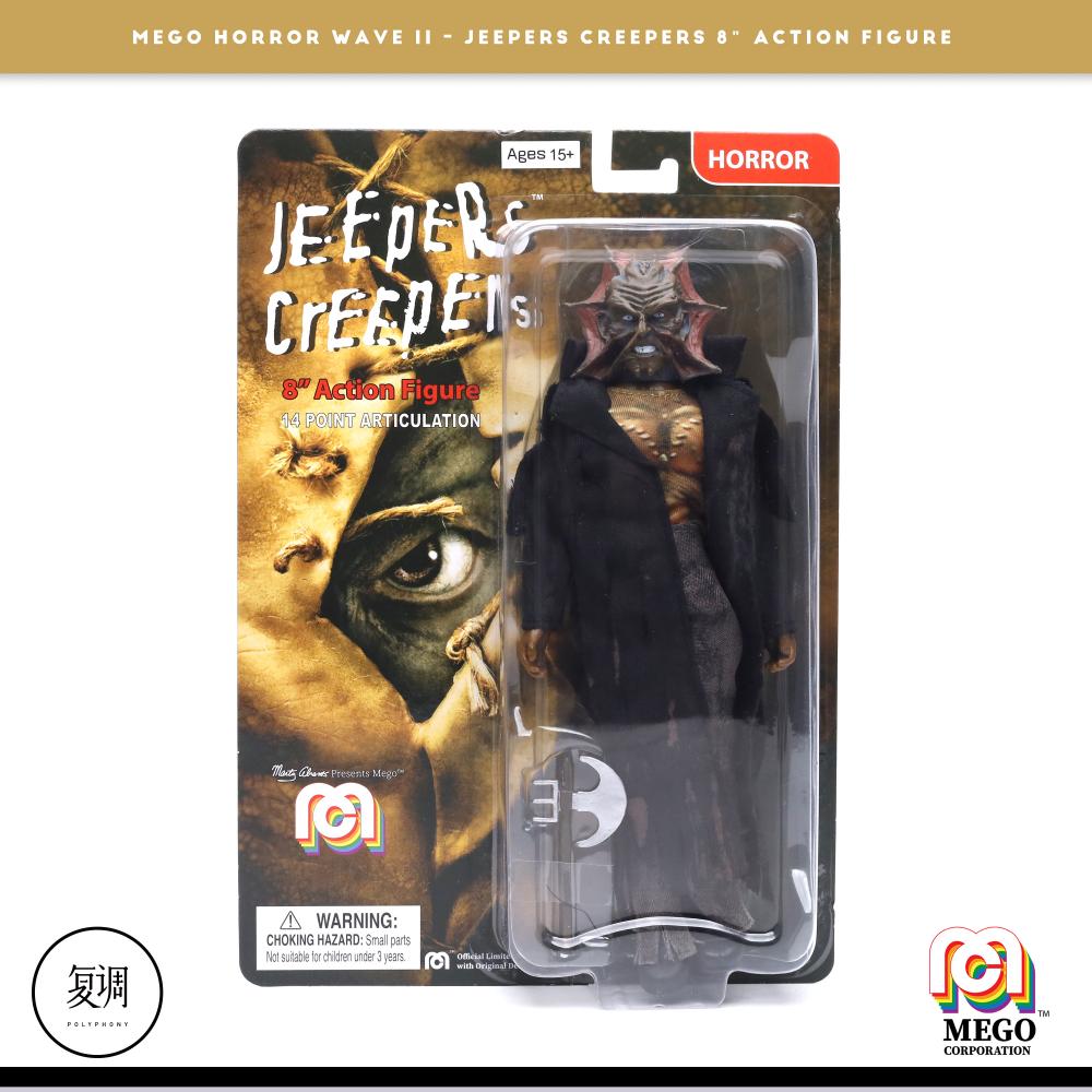 Mego Jeepers Creepers Action Figure 8" Poseable Articulating, NEW