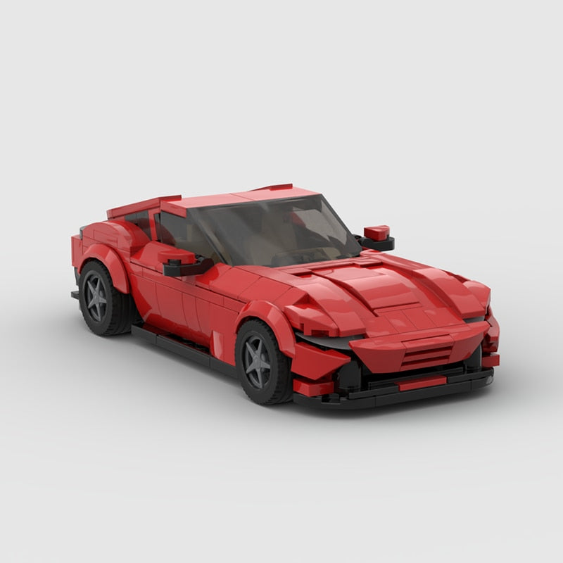 Ferrari Roma F1, Rafa, FXXK, SF90, SP3, F400, Building Bricks Blocks Red Racing Car, AMB, NEW*