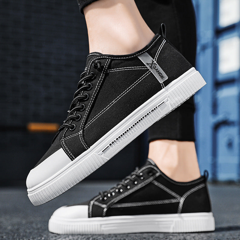 Breathable Canvas Sneakers for Men NEW