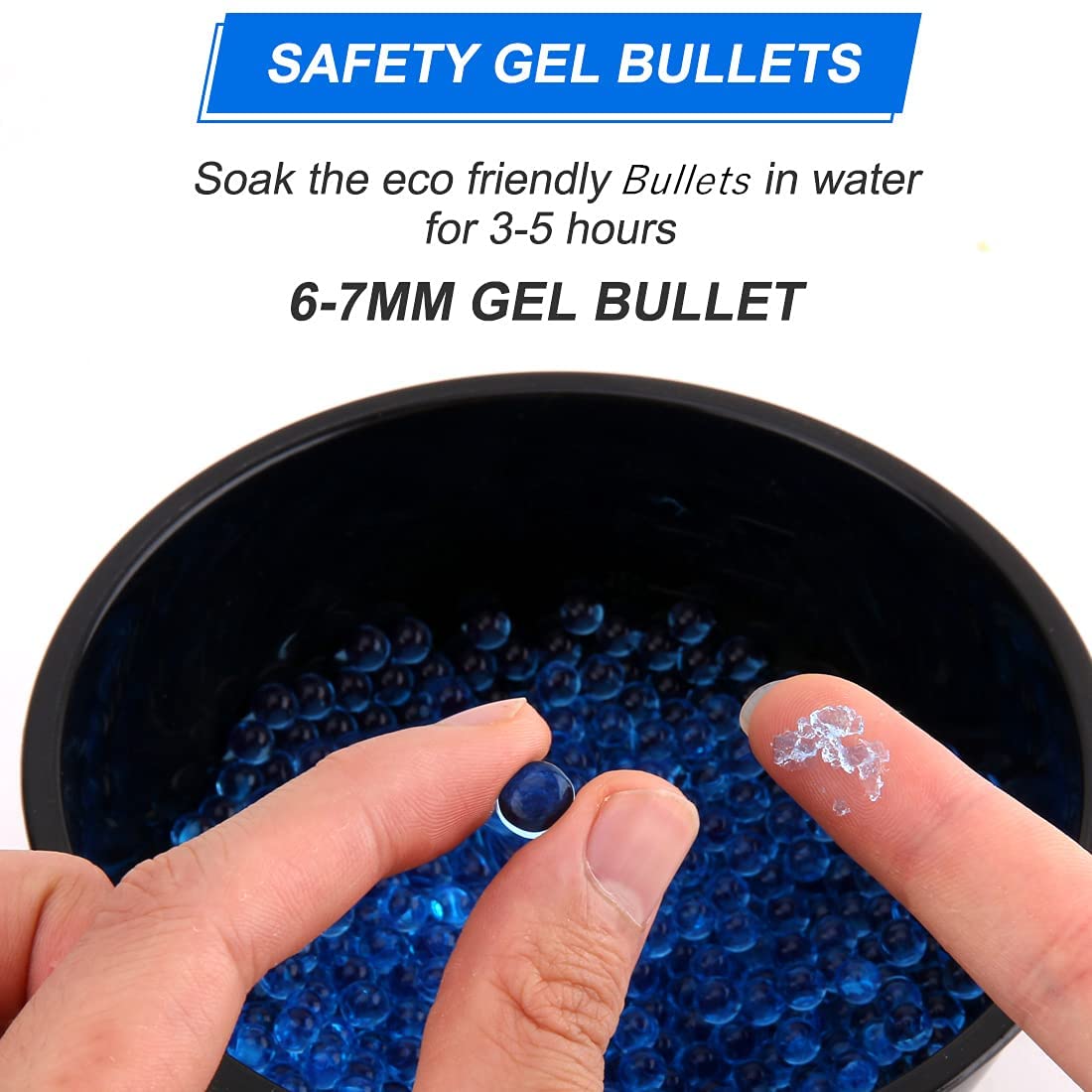Electric Water Ball Beads Gel Blaster Gun Toy No Mess AMB