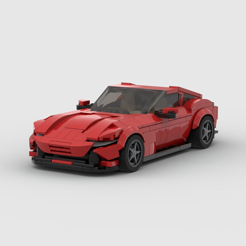 Ferrari Roma F1, Rafa, FXXK, SF90, SP3, F400, Building Bricks Blocks Red Racing Car, AMB, NEW*