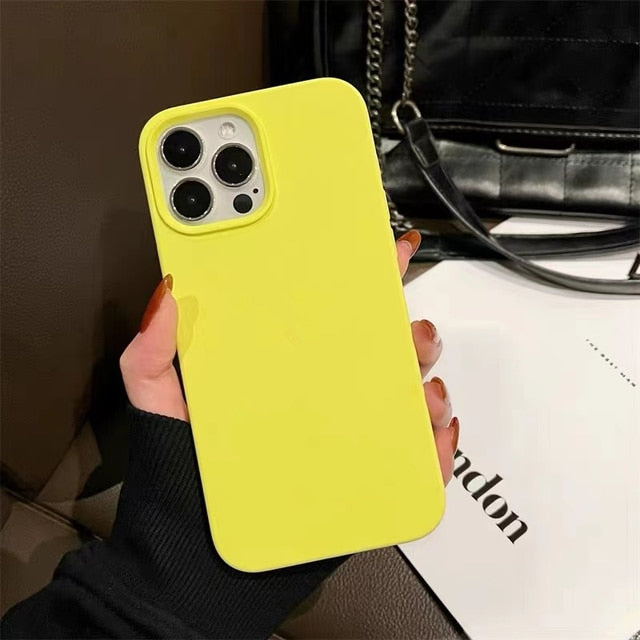 iPhone Protective Case For iPhone 12, 13, 14, Pro Max Varieties Silicone Many Colors Available NEW