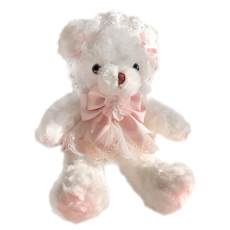 Valentines Day Pink White Adorable Sakura Bear Shoulder Bag