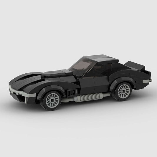 Corvette Style Racing Sports Car Model Building Blocks Toy Collectible NEW