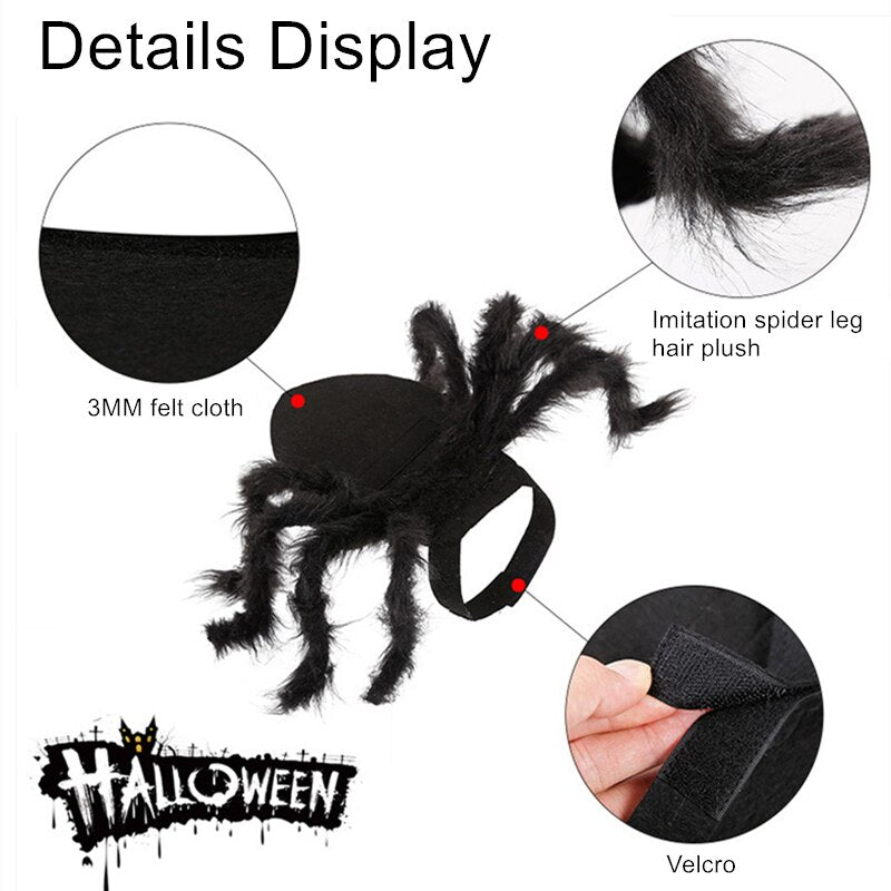Spider Halloween Costume for Dog Cat Pets NEW