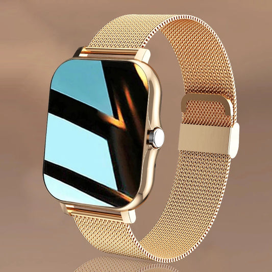Sleek Fitness Tracker Smart Watch Feature Packed 1.69" Color Touch Screen Bluetooth NEW