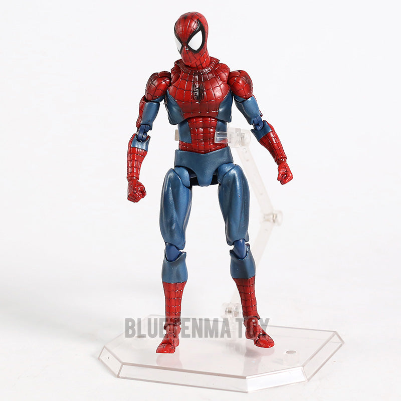 Marvel Avengers Action Figures 6": Spiderman, Thor, Ironman, Deadpool, Venom, Iron Spider by Mafex Poseable Articulating, NEW