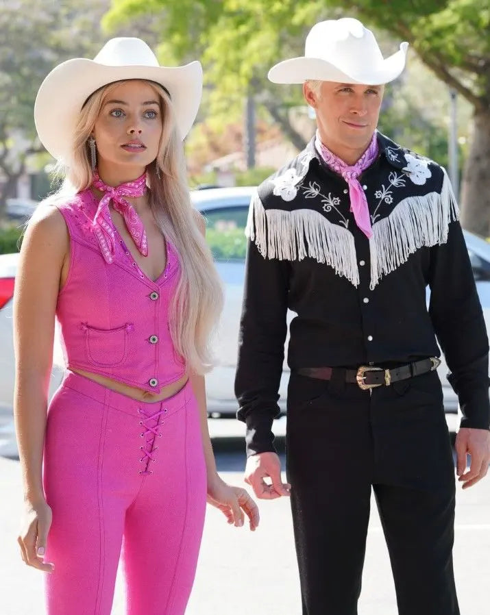 Barbie Movie Cowboy Ken & Cowgirl Barbie Costumes Cosplay