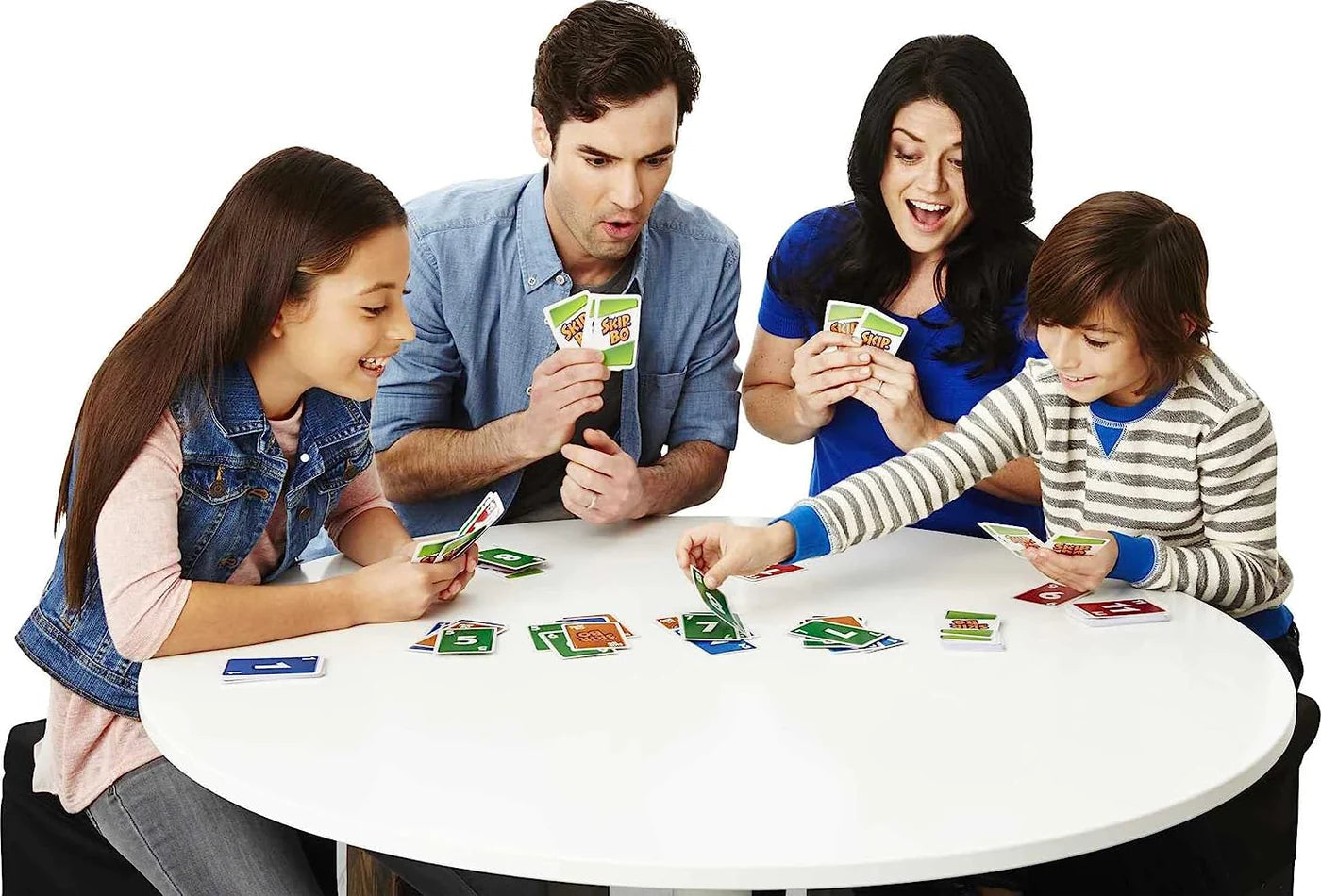 Skip-BO Card Game by Cartes Classic Fun Game, NEW